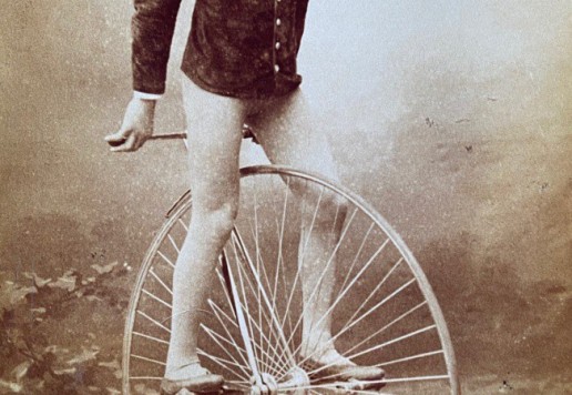 Artistic unicycle for adults - France around 1880