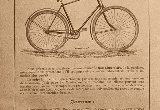 HUMBER & Co., Light Safety, England - c.1893/94