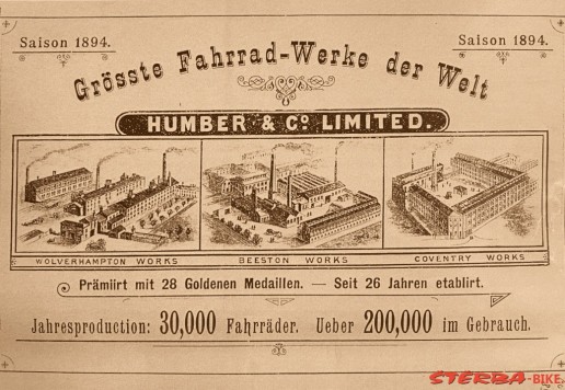 HUMBER & Co., Light Safety, England - c.1893/94