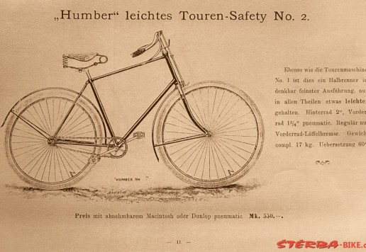 HUMBER & Co., Light Safety, England - c.1893/94