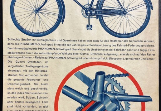 Two bicycles - SET: Phänomen, model Swingrad, c.1936 