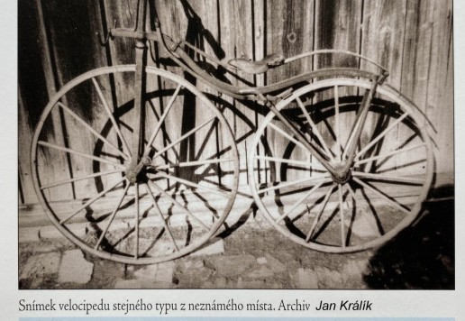 Originální velociped c.1868