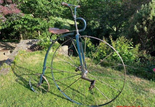 High Wheel with Steel Wheel, France 1880