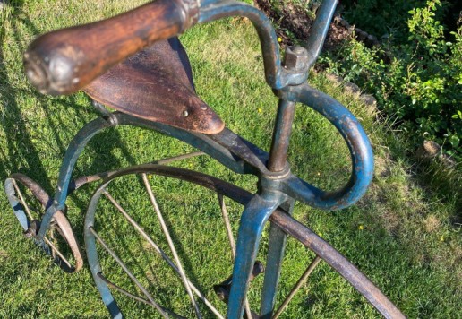 High Wheel with Steel Wheel, France 1880