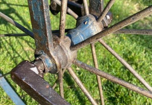High Wheel with Steel Wheel, France 1880