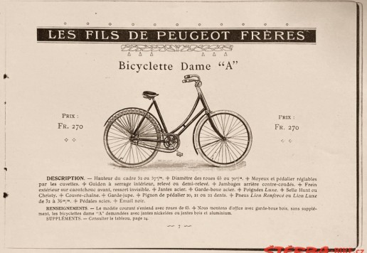 Lady Peugeot Dame "A" - c.1906