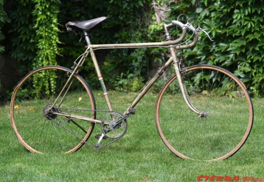 Oscar Egg BSA racing bike, c.1940