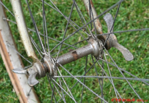 Oscar Egg BSA racing bike, c.1940