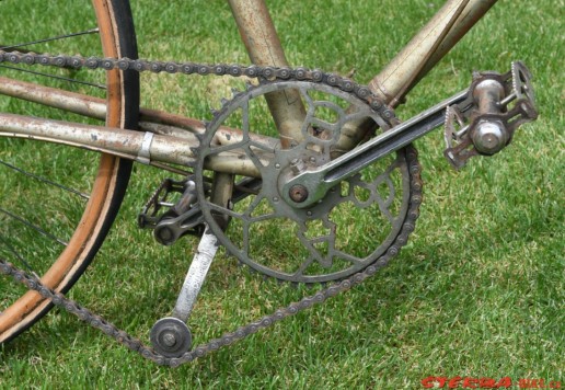 Oscar Egg BSA racing bike, c.1940