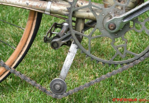 Oscar Egg BSA racing bike, c.1940