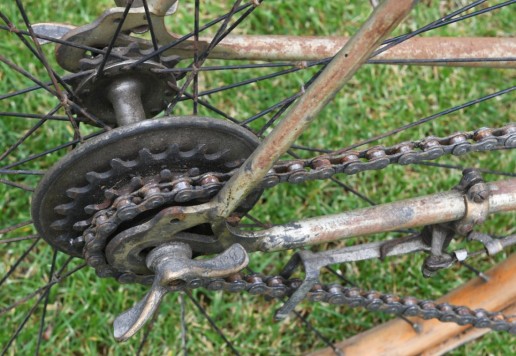Oscar Egg BSA racing bike, c.1940