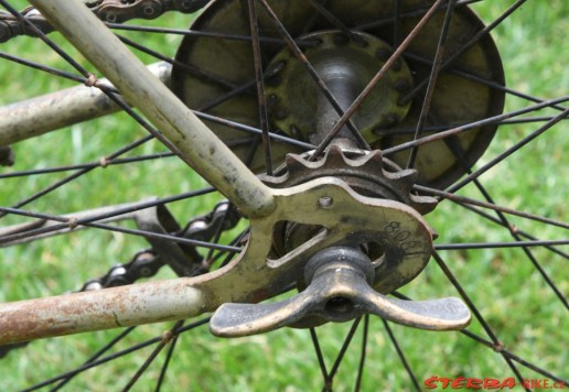 Oscar Egg BSA racing bike, c.1940