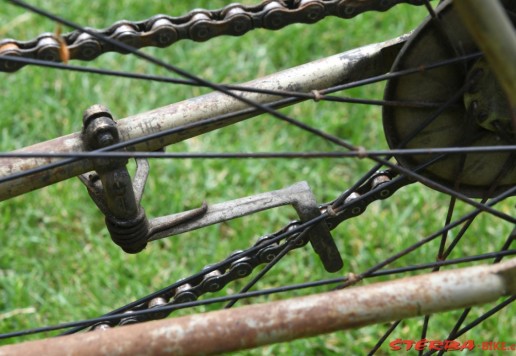 Oscar Egg BSA racing bike, c.1940