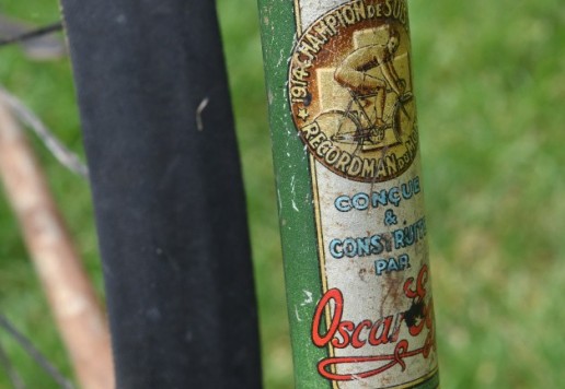 Oscar Egg BSA racing bike, c.1940