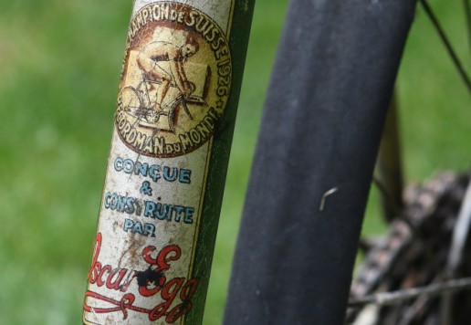 Oscar Egg BSA racing bike, c.1940