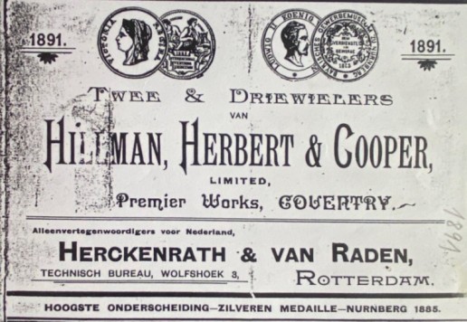 Hillman, Herbert and Cooper HTS tandem 1891
