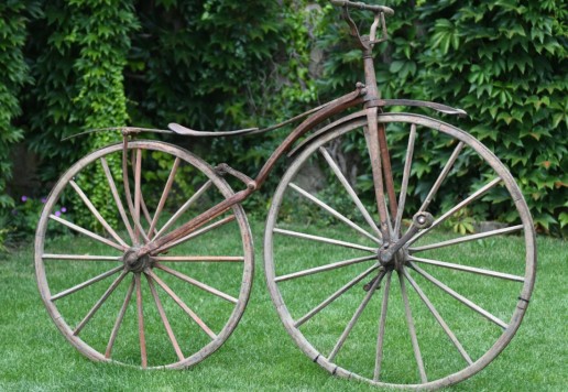 Boneshaker Favre - nálezový stav, France 1868