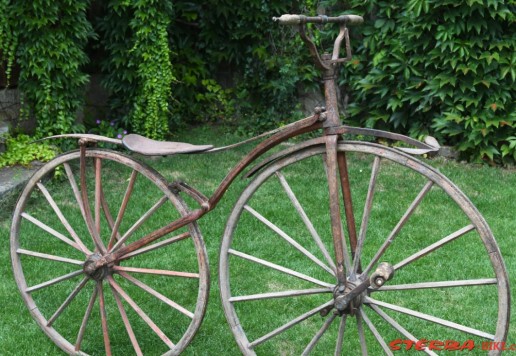 Boneshaker Favre - nálezový stav, France 1868