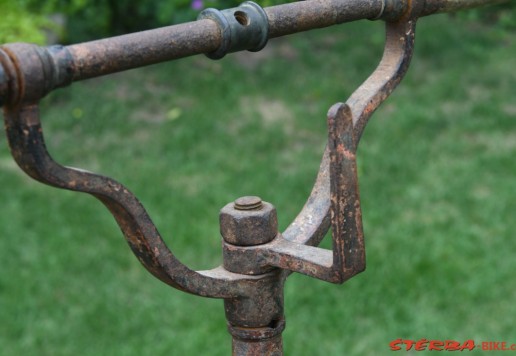 Boneshaker Favre - nálezový stav, France 1868