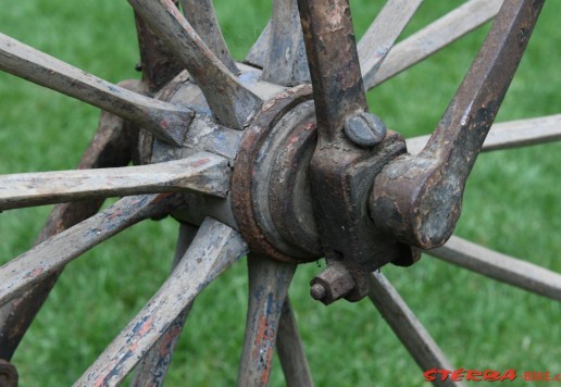 Boneshaker Favre - nálezový stav, France 1868