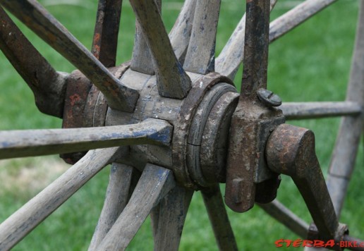 Boneshaker Favre - nálezový stav, France 1868