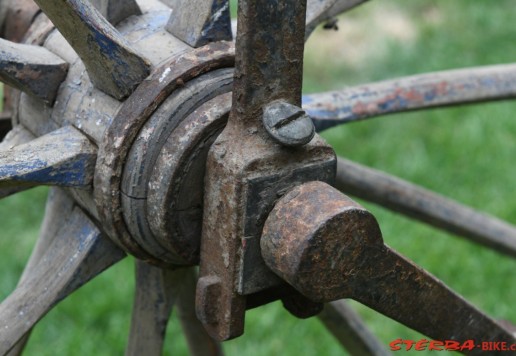 Boneshaker Favre - nálezový stav, France 1868