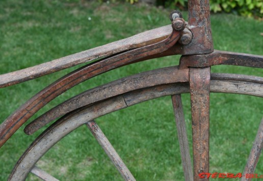 Boneshaker Favre - nálezový stav, France 1868