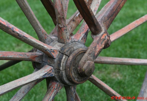 Boneshaker Favre - nálezový stav, France 1868