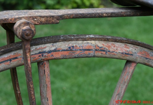 Boneshaker Favre - nálezový stav, France 1868