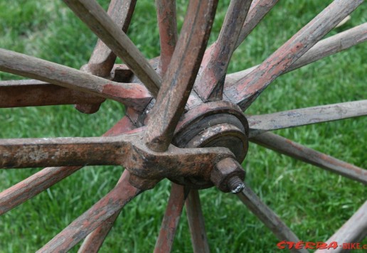 Boneshaker Favre - nálezový stav, France 1868