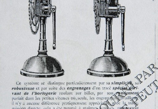 Magnat-Debon, oval box gear change, po 1905
