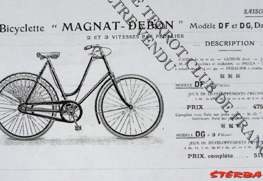 Magnat-Debon, oval box gear change, po 1905