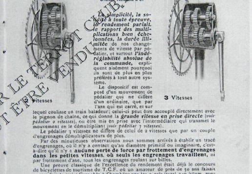 Magnat-Debon, oval box gear change, after 1905