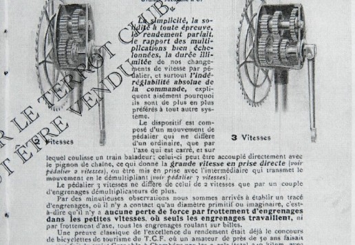 Magnat-Debon, oval box gear change, po 1905