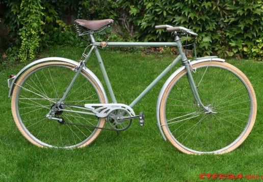 Mazzuou, Geneve - touring bike 1940, Switzerland