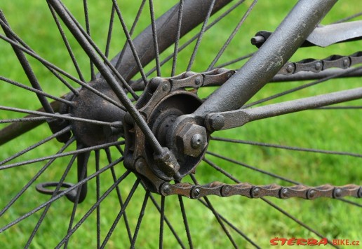 Peugeot X-frame safety, cca 1891/92
