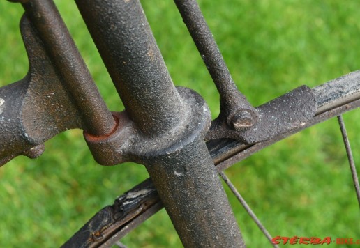Peugeot X-frame safety, cca 1891/92