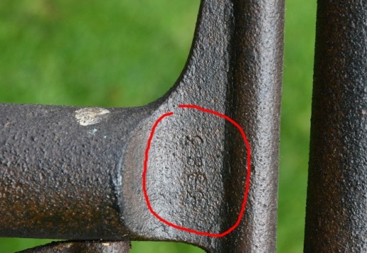 Peugeot X-frame safety, cca 1891/92