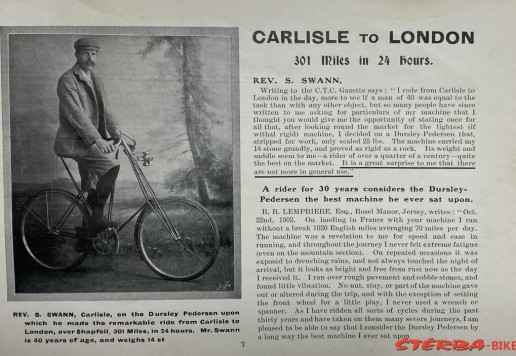 1900 Dursley Pedersen Roadster