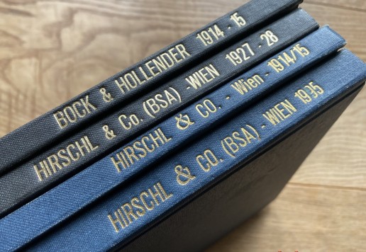 3 x Hirschl & Co., Bock & Hollender 1914 - 1935