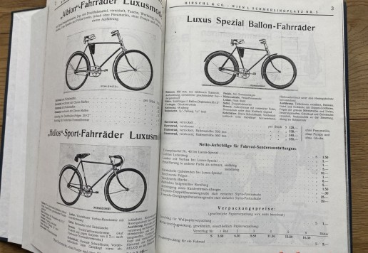 3 x Hirschl & Co., Bock & Hollender 1914 - 1935