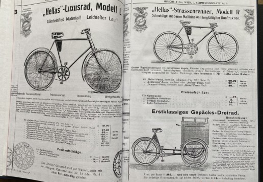 3 x Hirschl & Co., Bock & Hollender 1914 - 1935
