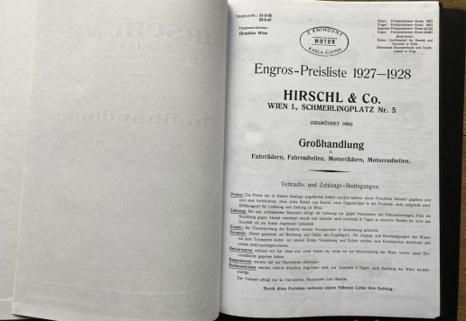 3 x Hirschl & Co., Bock & Hollender 1914 - 1935