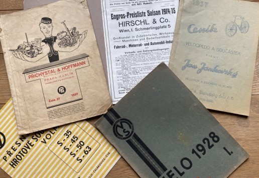 4 x katalog VELO 1914 - 1937