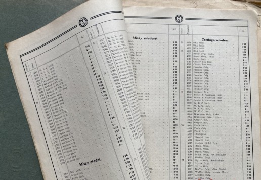 4 x katalog VELO 1914 - 1937