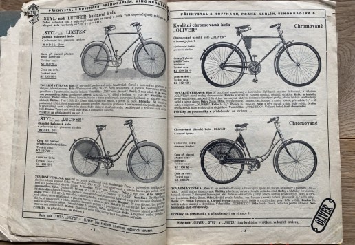 4 x katalog VELO 1914 - 1937