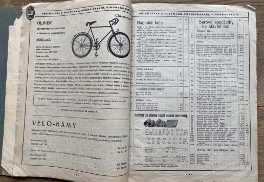 4 x katalog VELO 1914 - 1937