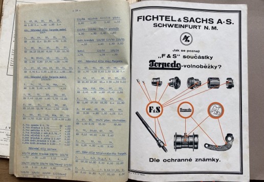 4 x katalog VELO 1914 - 1937
