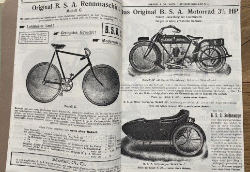 4 x katalog VELO 1914 - 1937