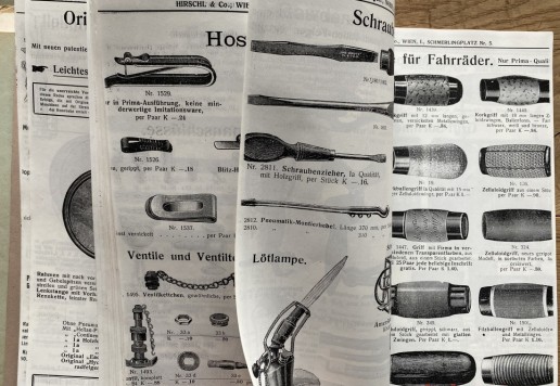 4 x katalog VELO 1914 - 1937